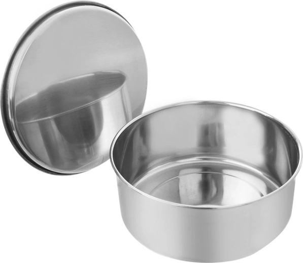 Hygienic stainless steel bowls