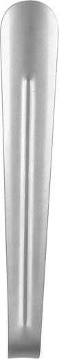 Mittellanger Schuhlöffel aus Edelstahl 23 cm