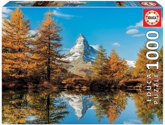 Educa Puzzle Herbstliches Matterhorn Schweiz 1000 Teile