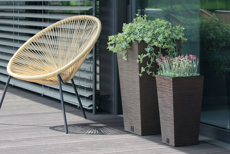 Parfait pour terrasses, balcons et entrées