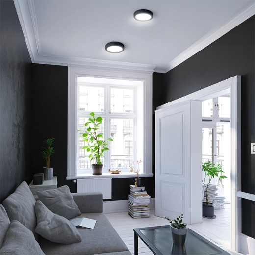 Sterke en gelijkmatige plafondverlichting