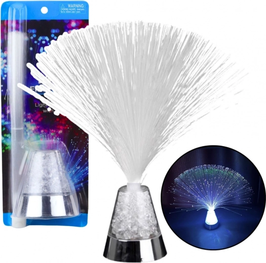 Fibre lumineuse LED décorative à couleurs changeantes