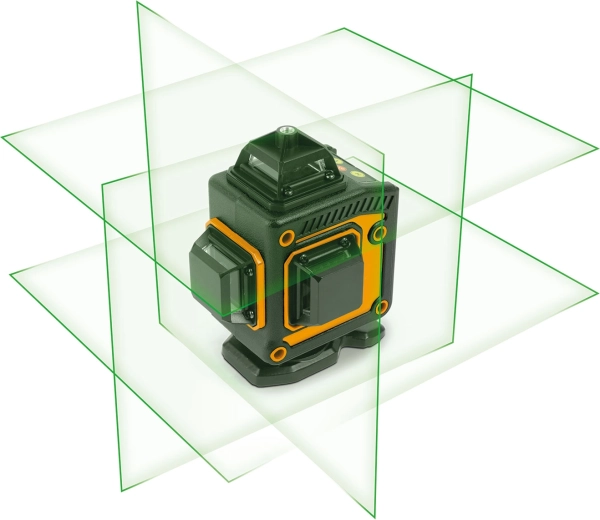 Lignes laser vertes 3D/360°
