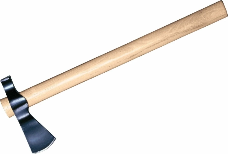 Cold Steel Trail Hawk hache/tomahawk avec manche en noyer
