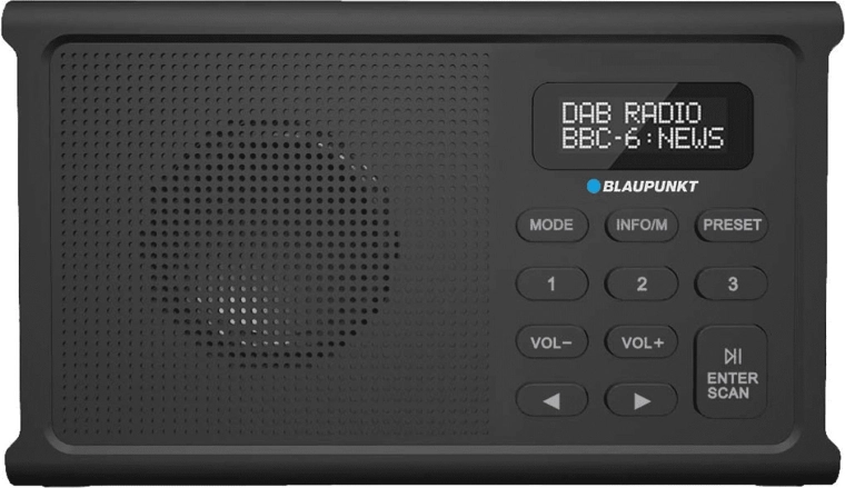 Radio numérique portable Blaupunkt DR3BK DAB+
