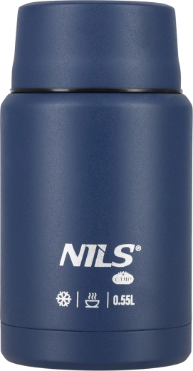 NILS Camp Speisethermos 550 ml blau