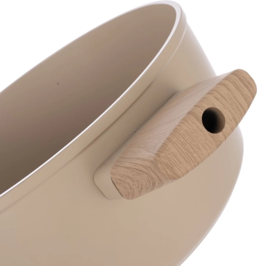 Comfortabele zijhandgrepen met houtdecor