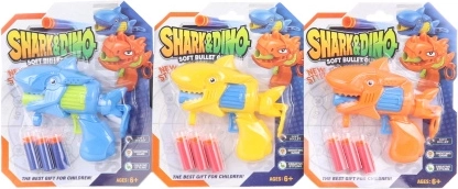 Shark Pistol for Foam Darts with Suction Cups