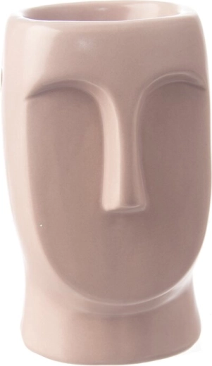 Pink ceramic aroma oil and wax burner