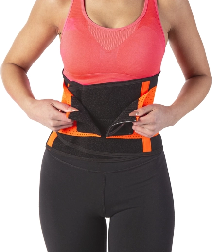 Compression précise avec fermeture à scratch