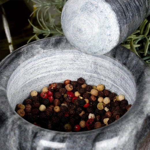 Unpolierter Innenraum für besseres Mahlen