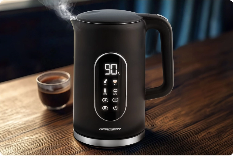 Fast and quiet heating up to 2200 W