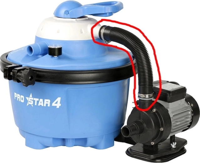 Tuyau de raccordement pour filtration à sable ProStar 4 (à partir de 2015)