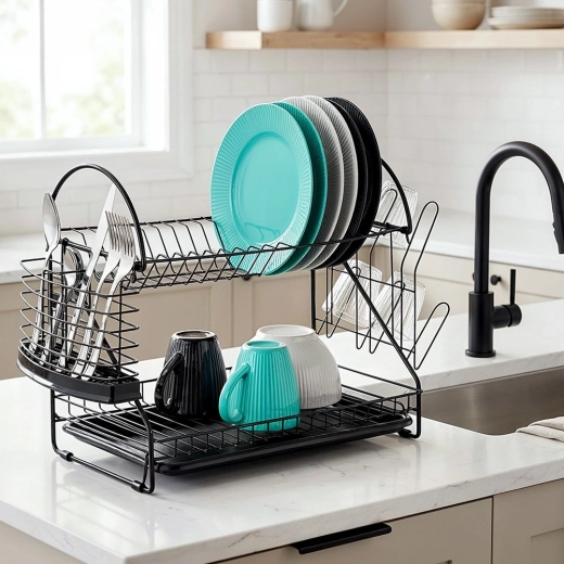 A spotless kitchen without drips