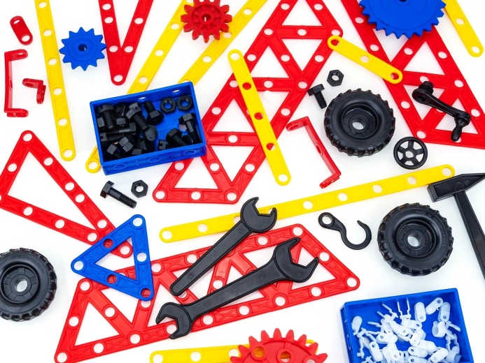 Bouw functionele modellen met tandwielen en ketting