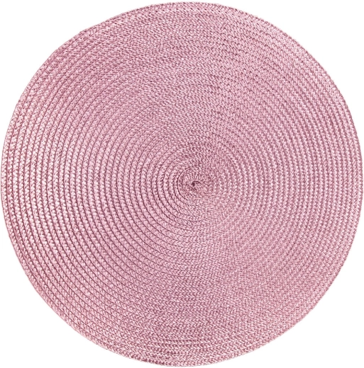 Round Placemat TONDO 38 cm pink