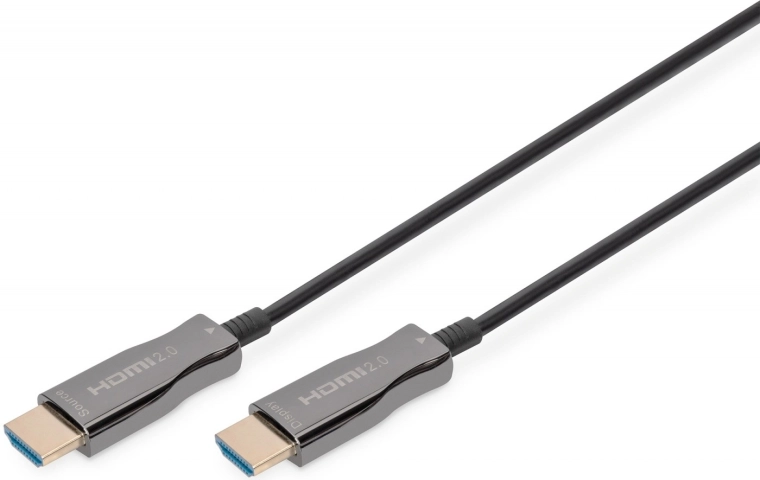 Hybrid HDMI 2.0 Premium HighSpeed 4K/60 Hz AOC Cable with Ethernet – 15 m