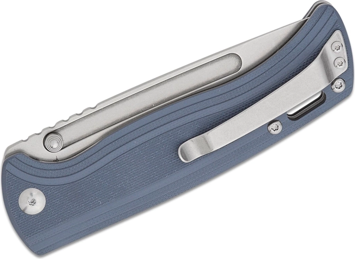 Ergonomische grijze G10 met zakclip