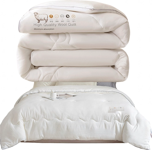 Natürliche Wärme der Schurwolle