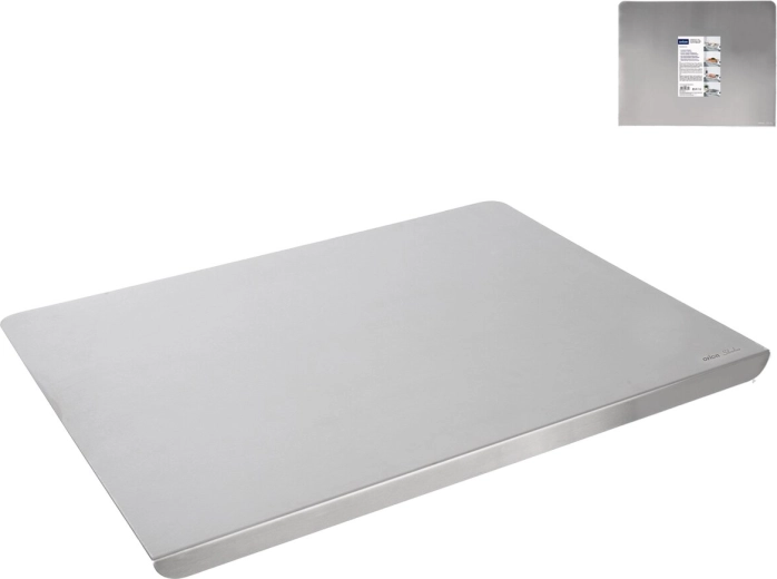 Plan de travail en acier inoxydable pour pâte SILVERLINE 60 × 50 cm