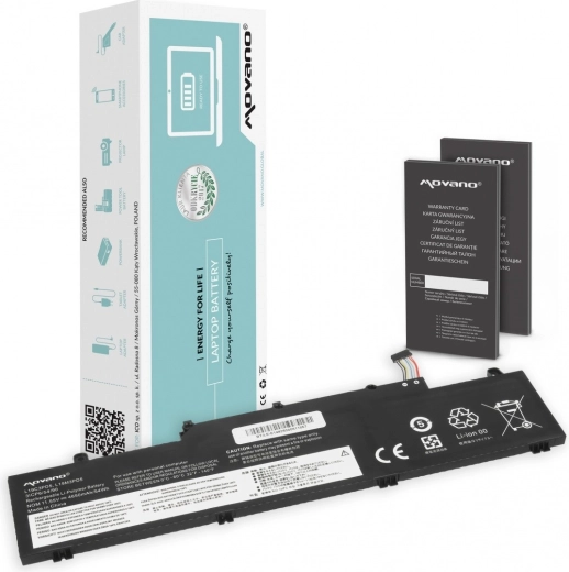 Movano Battery for Lenovo ThinkPad E14/E15 Gen2–Gen4 4650 mAh (54 Wh)