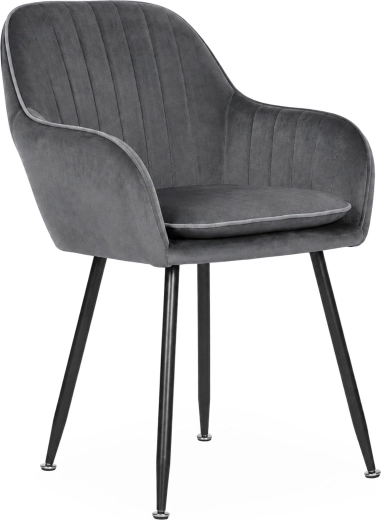 Velvet upholstery with an elegant look