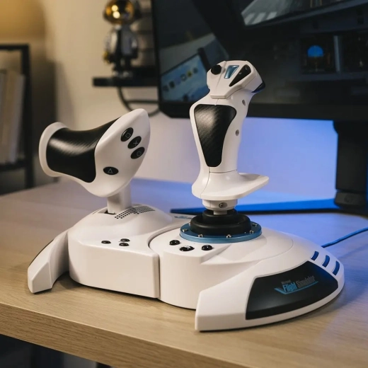 Contrôle HOTAS réaliste pour simulateurs de vol