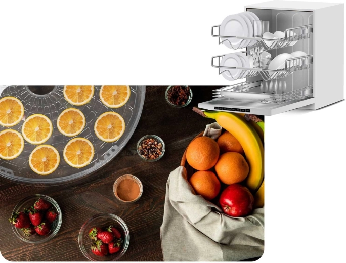 Easy maintenance and dishwasher-safe