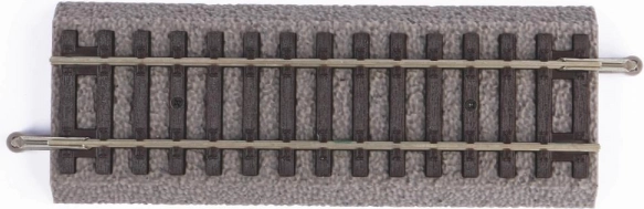 Piko Gerade G115 mit Bettung, H0