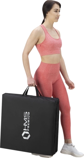 Construction pliable en trois parties et transport facile