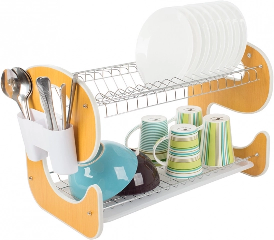 Twee niveaus voor meer servies