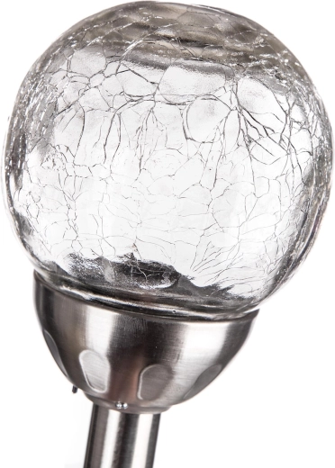 Decoratief gebarsten glas voor een fonkelend effect