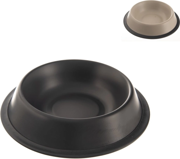 Gamelle en acier inoxydable pour chien 430 ml (2 variantes)