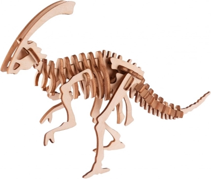 Houten 3D-puzzel Parasaurolophus