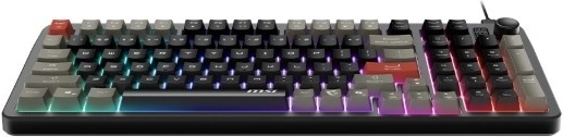 RGB backlighting and quick keyboard shortcuts