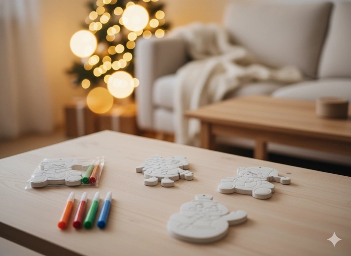 Coloriez, suspendez, profitez de Noël