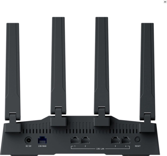 Five 2.5G ports and Multi‑WAN support