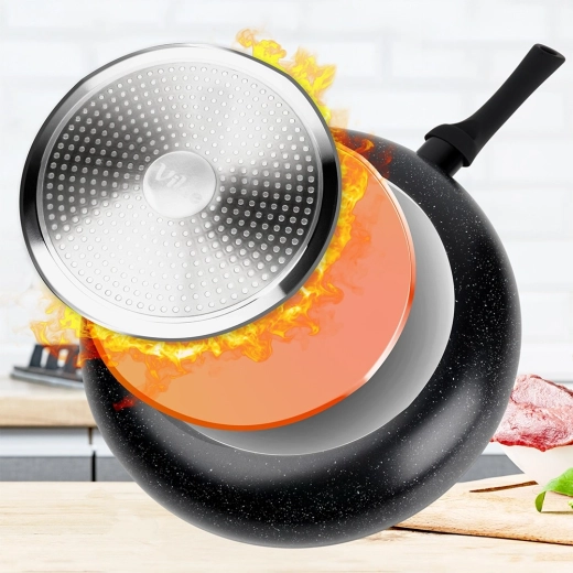 Schnelles und gleichmäßiges Aufheizen