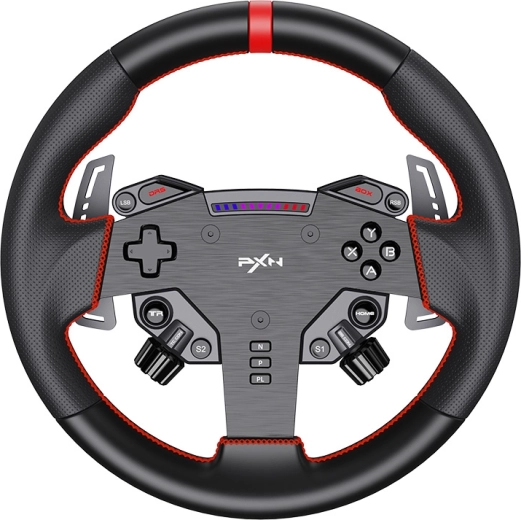 WAS-Lenkrad 280 mm mit umfangreichen Bedienelementen