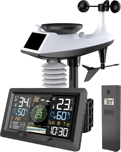 Professionelle intelligente WLAN-Wetterstation Solight