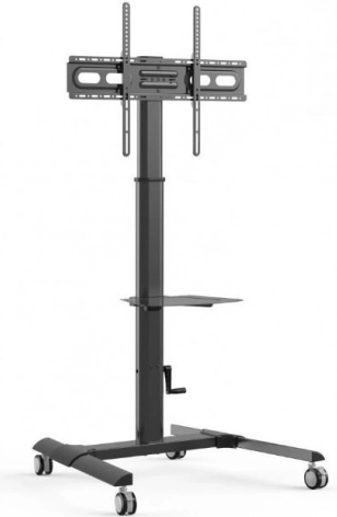 Support TV mobile LCD/LED 32–70 pouces avec étagère