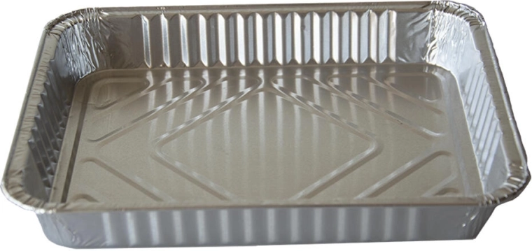 Aluminium bakblik voor broodjes 930 ml 23 × 17,5 × 3 cm
