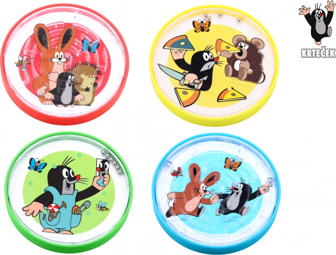 Kogellabyrint MOLLETJE – zakformaat doolhof 9 cm