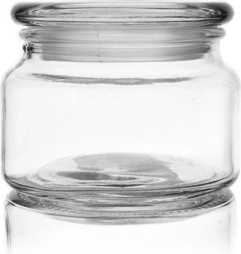 Glasbehälter für Lebensmittel 380 ml mit Deckel