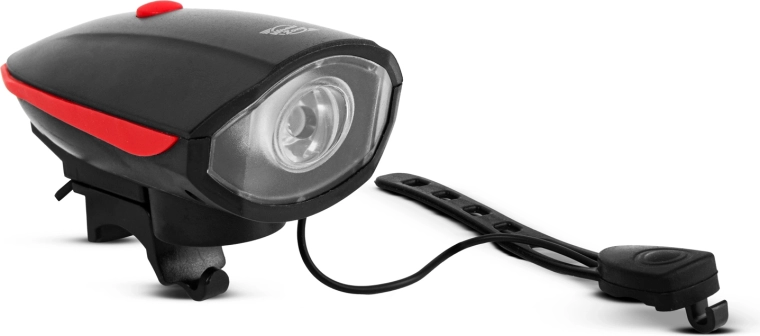 Fietslamp met elektrische claxon XPE LED 400 lm IP55
