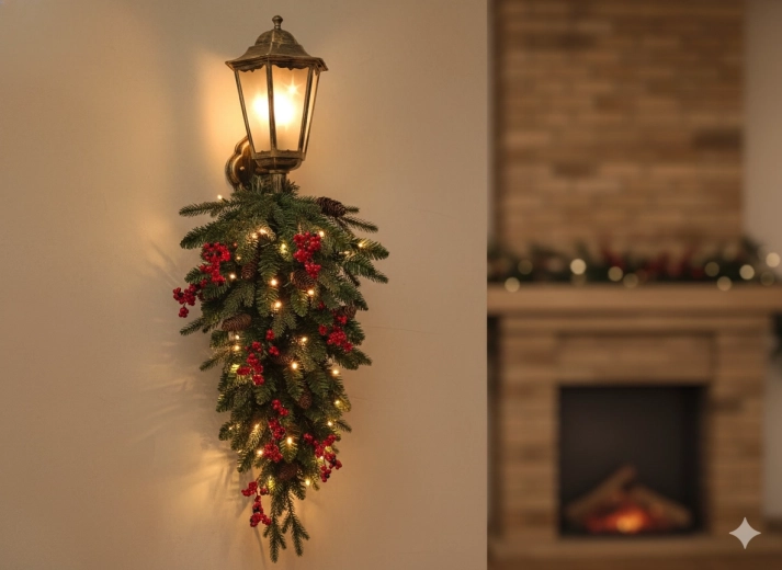 Warm light from 50 LEDs