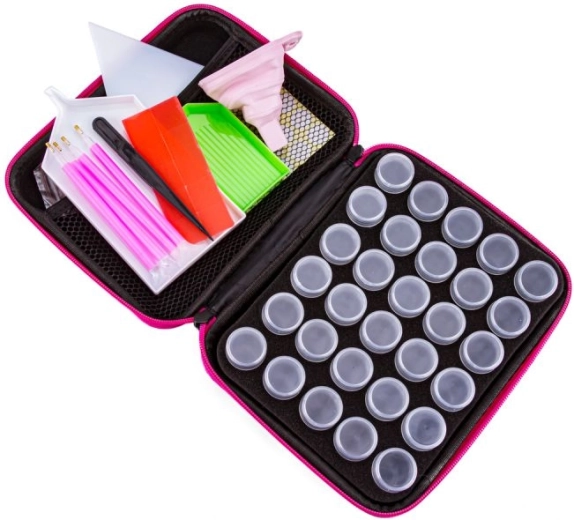 Organisateur clair avec 30 boîtes