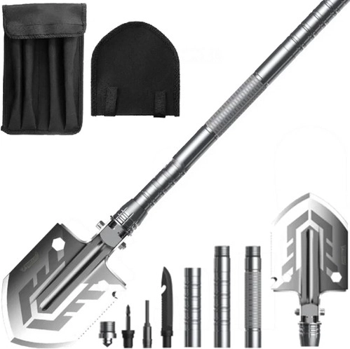 Folding multifunctional shovel Trizand 16 in 1