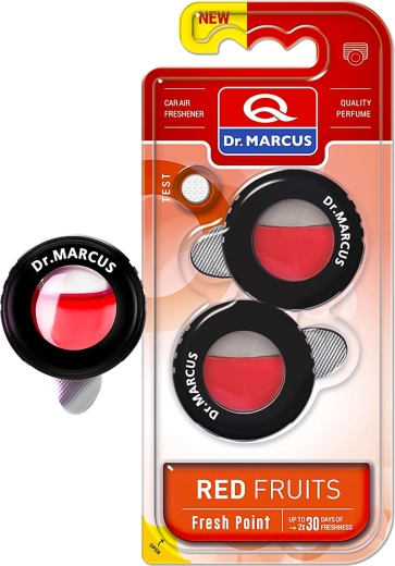 Dr. Marcus Fresh Point Red Fruits luchtverfrisser voor in de auto