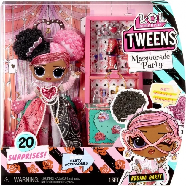 L.O.L. Surprise Tweens doll Regina Hartt – masquerade ball
